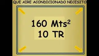 calcular aire acondicionado, de que tamaño lo quieres