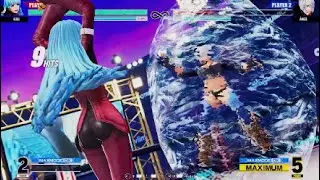 KOF XV: Kula's Glacier Ridge on Female Characters (Requested Video)