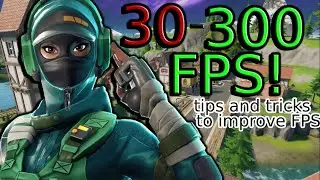 How to INCREASE FPS, and DECREASE input lag in Fortnite!