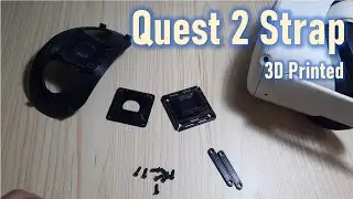 Quest 2 Elite Strap 3D Printed