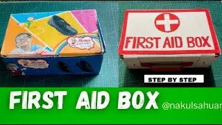 first aid box making for school project NakulSahuArt