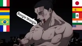 Aoi Todo says "Boogie Woogie" in different languages | Jujutsu Kaisen