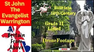Drone flight over the beautiful St John’s church set in stunning grounds #church #historical #dji