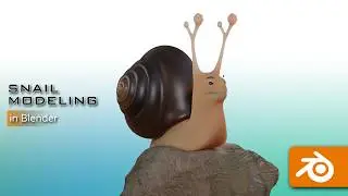 Creating 3D Snail Character from Scratch | Sculpting
