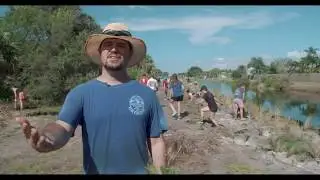 Satellite Beach Library Planting Day