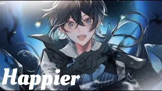 Nightcore - Happier (Lyrics)