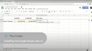 Installing the Google Sheets add-on