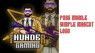 How to make Pubg Mascot Logo