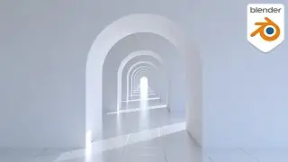 Endless HALLWAY Loop Animation In Blender 3D (Quick Tutorial)
