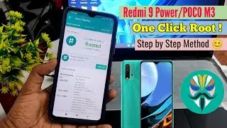 How to Root Redmi 9 Power/POCO M3 | MIUI 14 Android 12 | Easy way to install Magisk