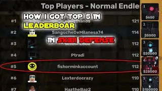 [Skibi Defense] This is how i got in the LEADERBOARDS.