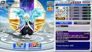 Bleach Brave Souls evolving Toshiro to a six star
