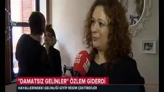 TRT ÖZLEM DEMİRCAN İLE 'DAMATSIZ GELİNLER' FOTOĞRAF PROJESİ