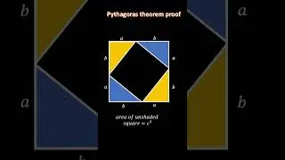 Pythagoras Theorem Proof #maths #mathematics #neet #cbse #jee #icse