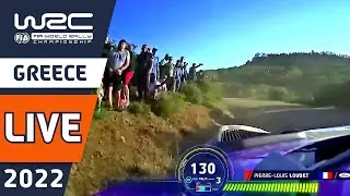 Shakedown LIVE | WRC EKO Acropolis Rally Greece 2022