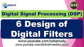 DSP 6 Design of Digital Filters