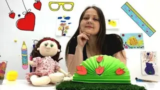 Поделки из бумаги. ЦВЕТОЧНАЯ поляна своими руками