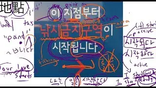 Korean Sign Explanation 29:  Fishing Prohibited (낚시금지구역)