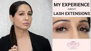 Lash Extensions Experience | 2019 Makeup Trend | Eye Makeup Tips | Chandni Singh