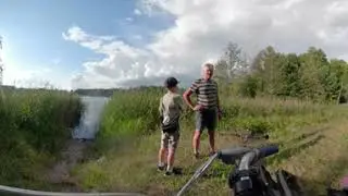 ВИДЕО 2826 затерянное озеро возле Белого Брест