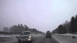 Скоростное ДТП.
