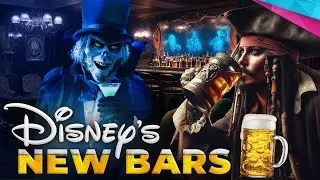 FIRST LOOK at Disney's HAUNTED MANSION Bar & Pirates Tavern - Disney News