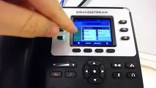 How to Make an Attended Transfer on a Grandstream GXP2130 VoIP Phone