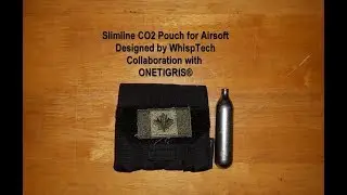 Slimline CO2 Pouch for Airsoft Designed by WhispTech in Collaboration with  ONETIGRIS®