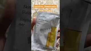 Innisfree Sheet mask😨 
