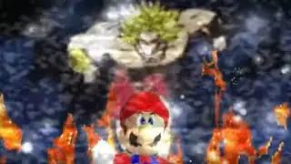 Fnf Blue Archive x Mario madness v2 Too Helpless freeplay song