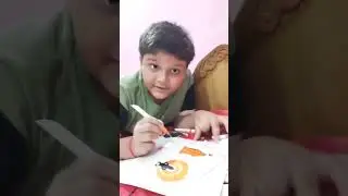 how to make a Hanuman drawing (ft.SYM It's My Channel Short Form)