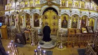Благовещение Пресвятой Богородицы.  Всенощное бдение. Храм Успения в Путинках.