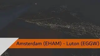 P3D V4.3 Full Flight - easyJet A319 - Amsterdam to Luton (EHAM-EGGW)