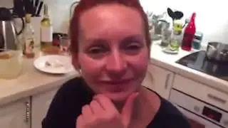 Пьяная Анисимова и Джигурда.Домашняя сьемка