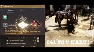 [Bdo/Console] V Naru Helmet..241FS With Cronstones lol