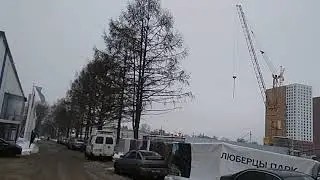 Зима 2021. Люберцы. Наташинский парк. Заброшенные здания завода Камов и Авиационного института.