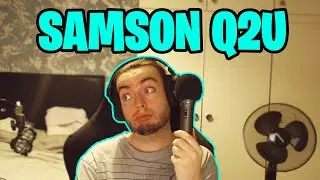 SAMSON Q2U Microphone Review - Audio Test + Product Hands on.