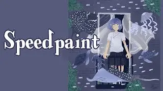 Speedpaint (PaintTool SAI) Морские обитатели