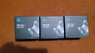 Vive Trackers 3.0 Unboxing