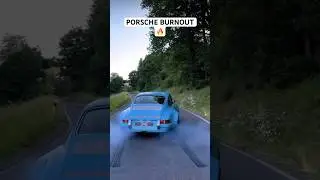 PORSCHE BURNOUT 🔥 #cars #supercars #youtubeshorts #porsche