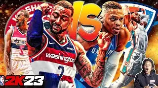 MVP Russell Westbrook VS Prime John Wall! NBA 2K23 Next Gen