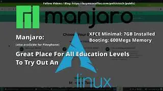 Linux Manjaro: XFCE, Encrypted LUKS Volumes, Migrating SSH Keys, Librewolf Browser