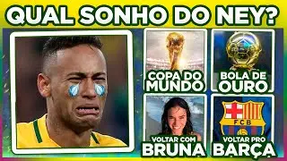 ⚽ O QUIZ MAIS DÍFICIL DO NEYMAR JR! | Você realmente conhece o Menino Ney?🟢🟡 #QUIZ