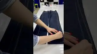 Как можно исправить проблему с боковыми швами в джинсах. ☝️ 