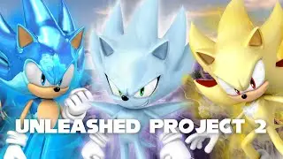 Sonic Generations PC- Unleashed Project Part 2- Nazo/Super Sonic Blue/Shadic