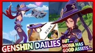 Genshin Impact but I was Distracted By Mona's Nice Assets!
