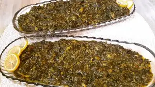 Afghan Special Recipe | Spinach (sabzi)سبزی پالک