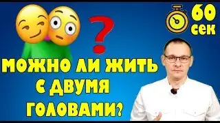 СРОСШИЕСЯ ГОЛОВЫ. МОЖНО ЛИ ВЫЖИТЬ? Тело человека за 60 секунд