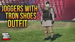 MODDED JOGGERS WITH TRON SHOES MALE OUTFIT - DIRECTOR MODE + MERGE GLITCH