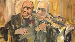 对画        ArtBridge..    Shiyu     &      Kostecki.... Impressions...painting & music